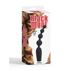 Анальная цепочка Chisa Black Mont с вибрацией, черный вид 7