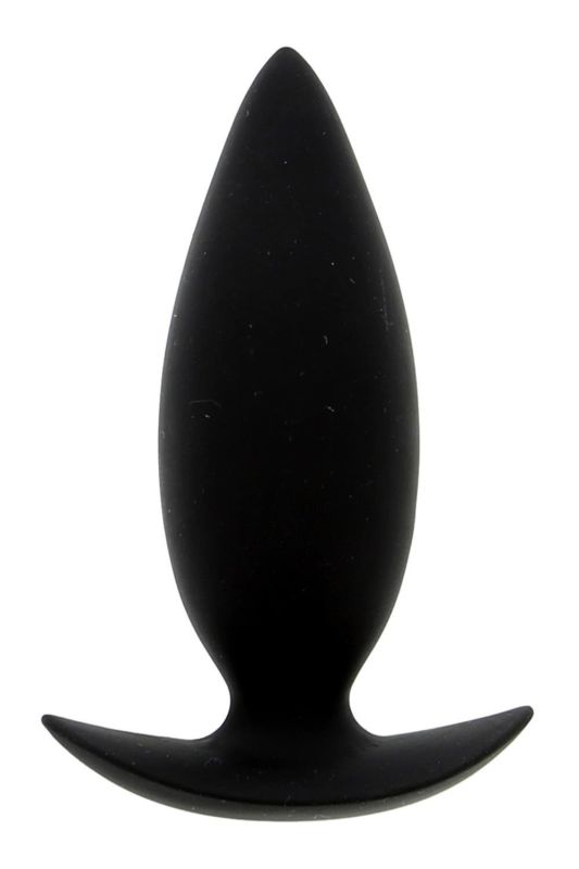 Анальна пробка із стопером Dream Toys Essentials чорна, Small вид 2
