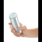 Анальная пробка ребристая Doxy Ribbed Butt Plug металл, серебристая вид 8