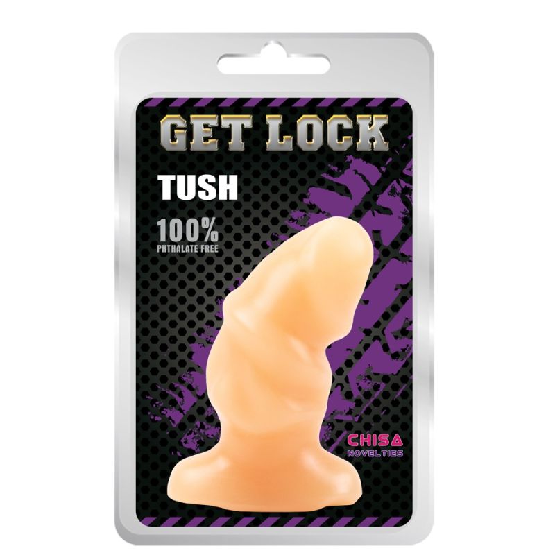 Анальна пробка Chisa Get Lock Tush, тілесний вид 4