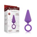 Анальная пробка c кольцом Chisa Sweet Breeze, фиолетовый, M