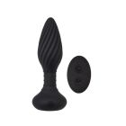 Анальная пробка с шариками на пульте Chisa Frisky Beaded Plug, черный вид 3