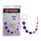 Анальний ланцюжок градуйований Chisa HI Basic, фіолетовий вид 2