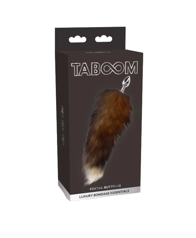 Анальний хвіст із металевою пробкою Foxtail Buttplug TABOOM вид 2