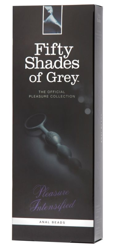 Анальные бусы Fifty Shades of Grey "Нарастающее удовольствие" черные вид 6