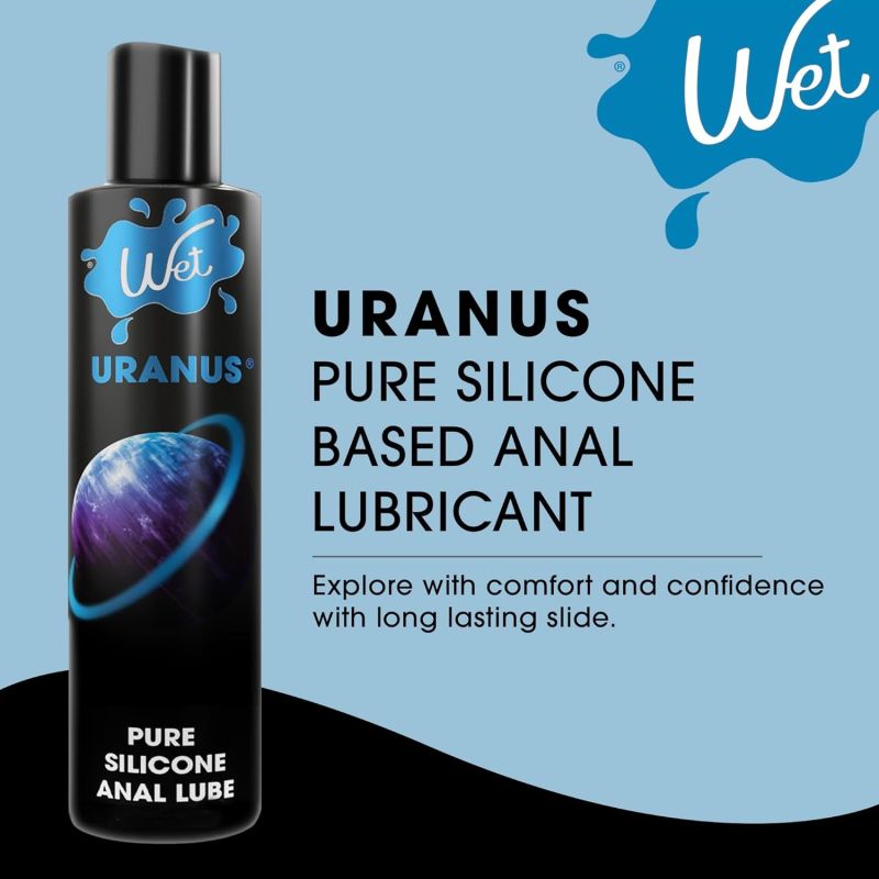 Анальний лубрикант на силіконовій основі Wet Uranus 266 ml вид 3