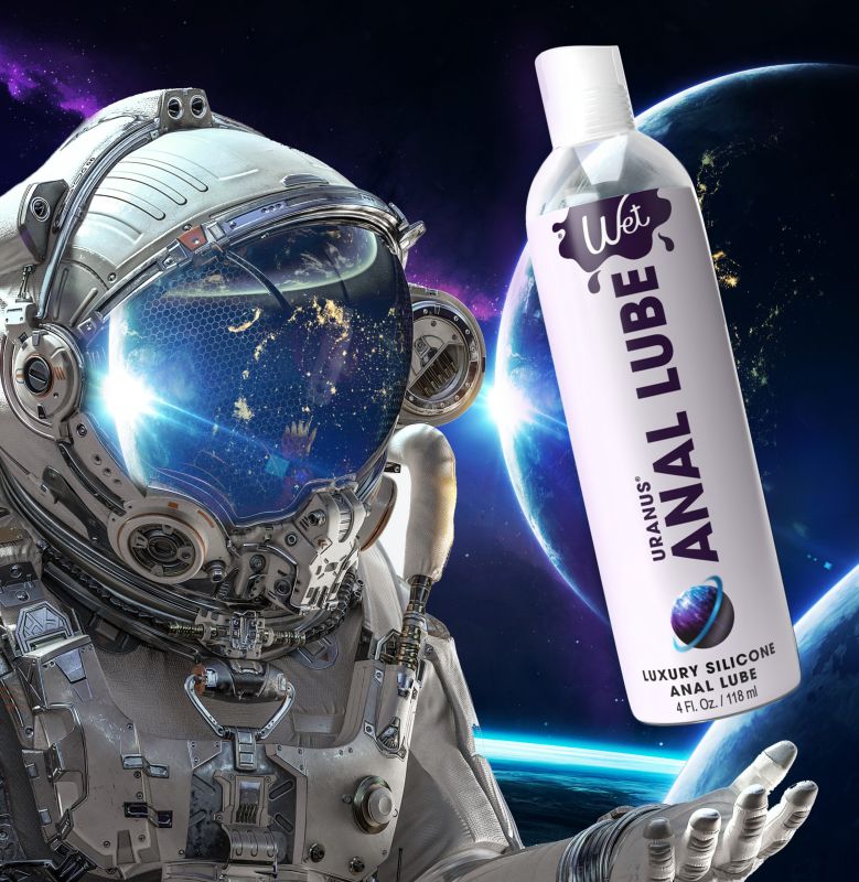 Анальный лубрикант Wet Uranus 236 мл, на силиконовой основе вид 5