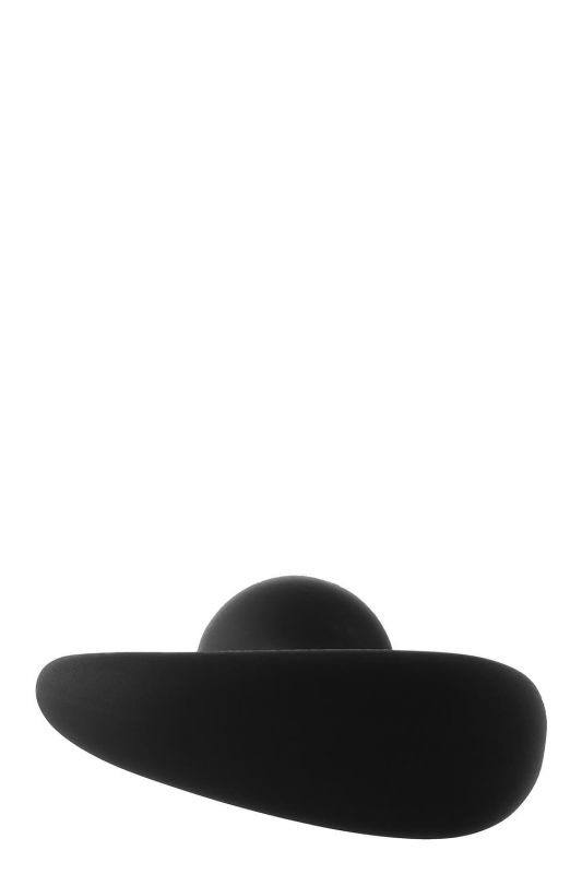 Анальний плаг чорний Dreamtoys FantASStic Smooth зі стопером у формі якоря, Large вид 7