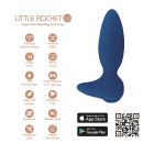 Анальний смарт вібратор Adrien Lastic LITTLE ROCKET 2.0 синій вид 10