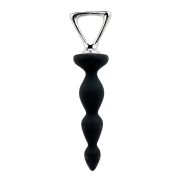 Анальний стимулятор-ялинка Adrien Lastic Arrow з металевим утримувачем, чорний