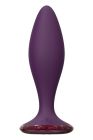 Анальний вібратор Dreamtoys Glam з пультом, фіолетовий, 12.8 см вид 4