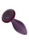 Анальний вібратор Dreamtoys Glam з пультом, фіолетовий, 12.8 см вид 6