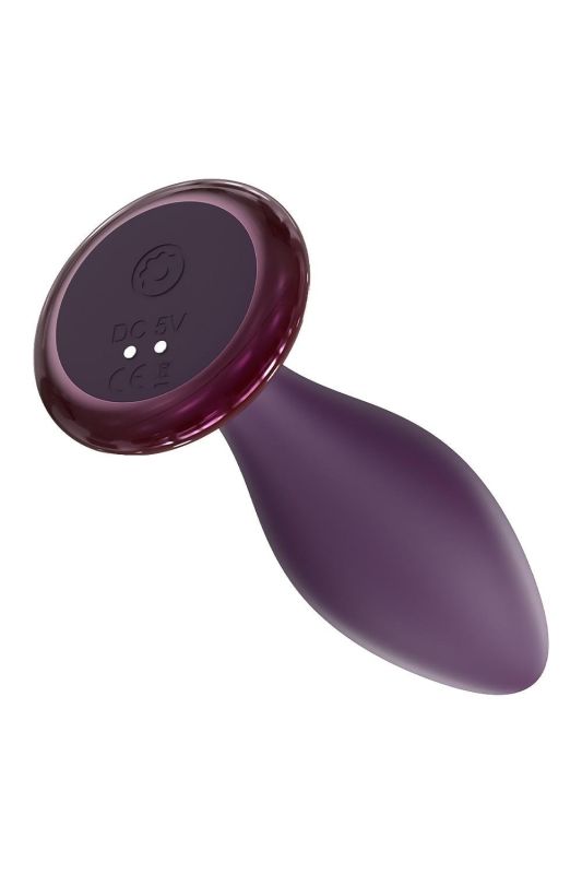 Анальний вібратор Dreamtoys Glam з пультом, фіолетовий, 12.8 см вид 6