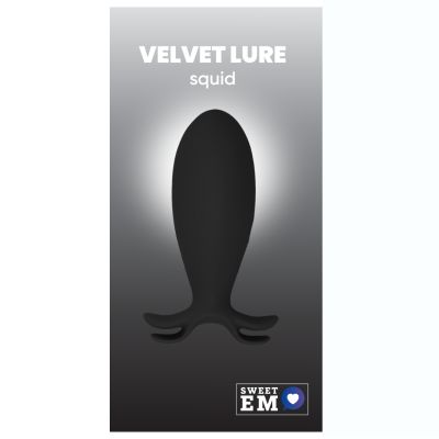 Анальный вибратор Sweet Em, черный