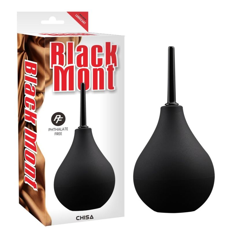 Анальний душ Chisa Black Mont Easy Clean Enema, чорний вид 2