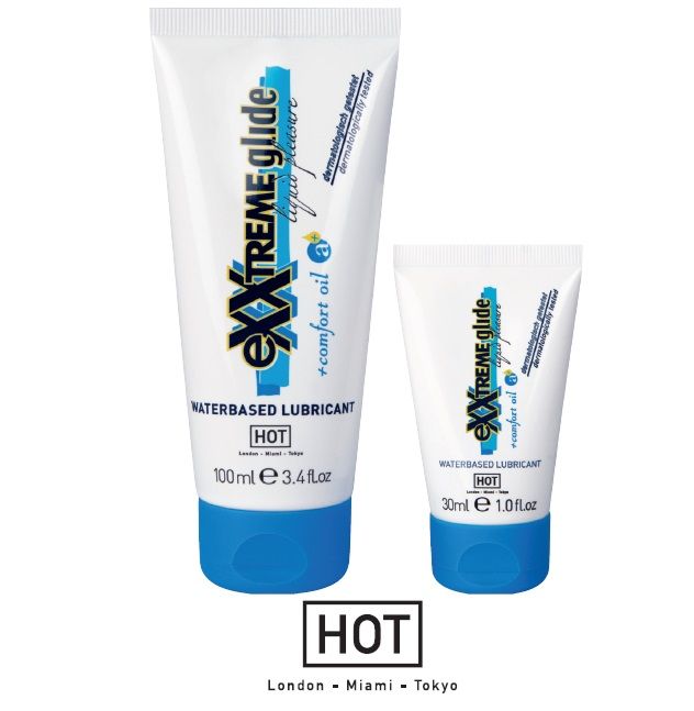 Анальний лубрикант на водній основі Hot eXXtreme Glide, 30 мл вид 3