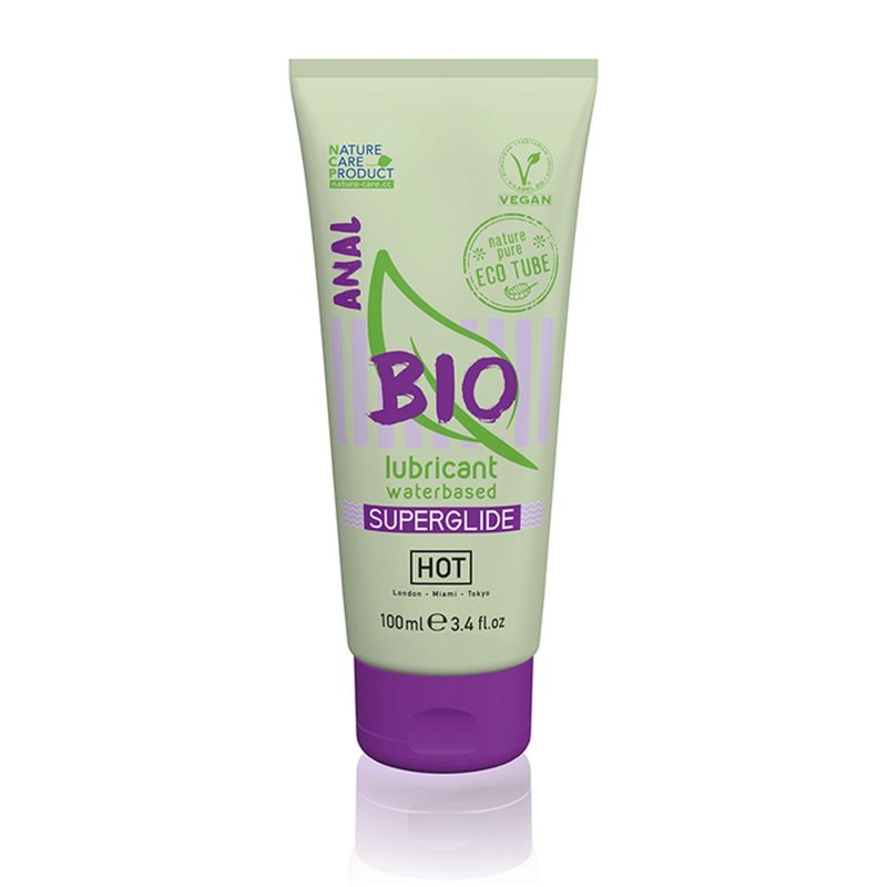 Анальний лубрикант на водній основі Hot Bio lubricant Superglide Anal, 100 мл вид 2