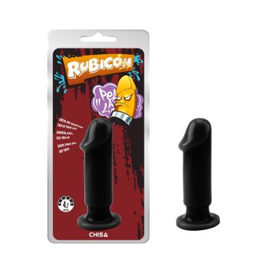 Анальный плаг Chisa Rubicon 4,7 на присоске, черный