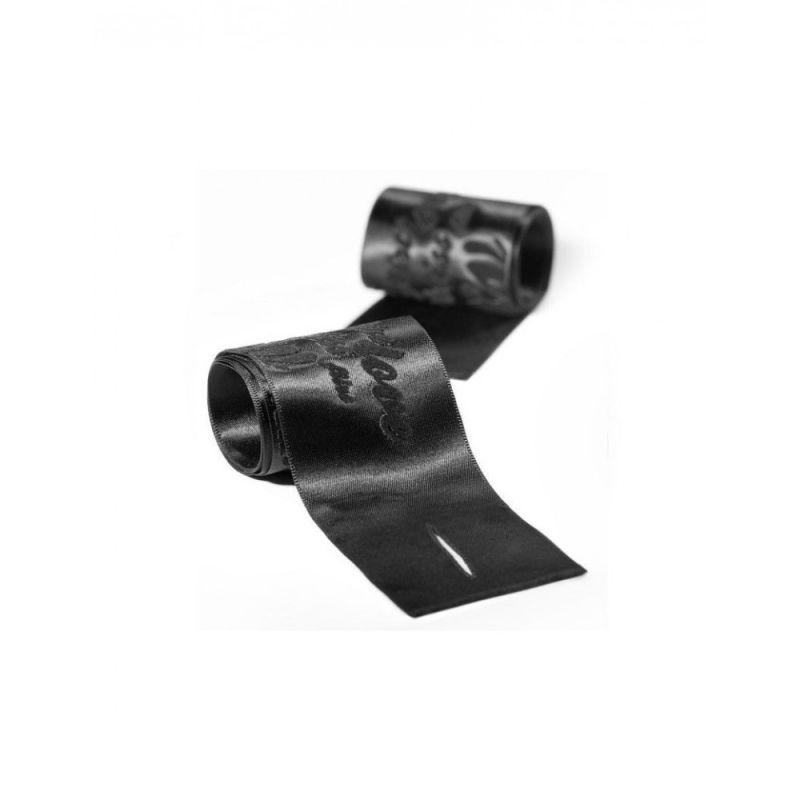 Атласні стрічки-наручники Silky Sensual Bijoux Indiscrets вид 3