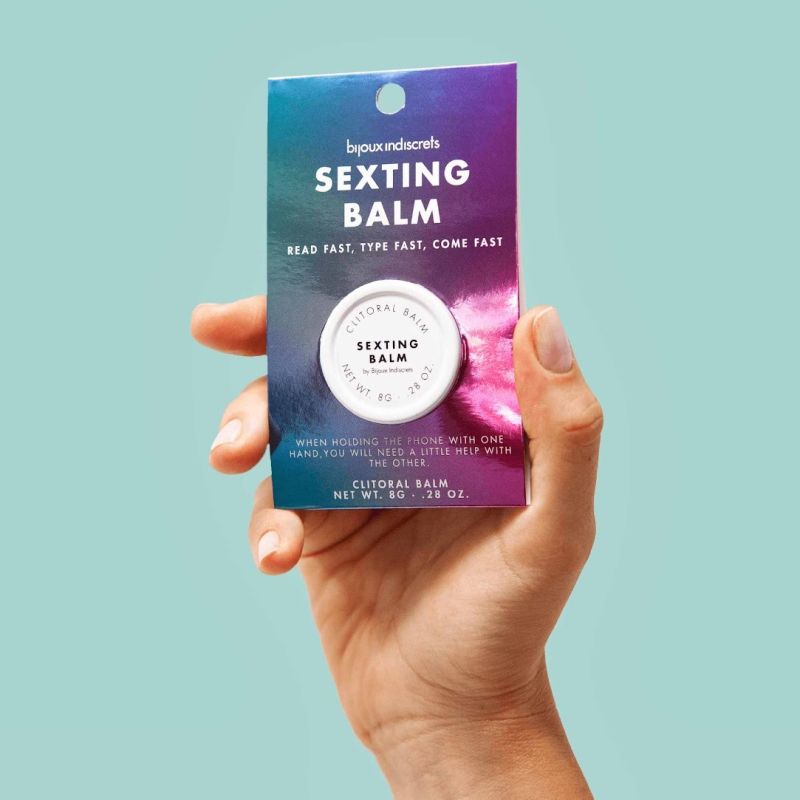 Бальзам для клитора Bijoux Indiscrets Clitherapy: SEXTING BALM аромат имбиря вид 5