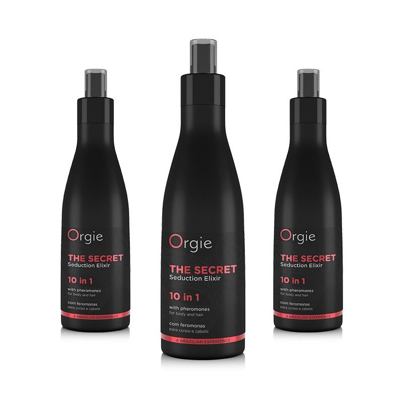 Бальзам для волосся та тіла Orgie THE SECRET 10 в 1 з феромонами та афродизіаками, 200 мл вид 6