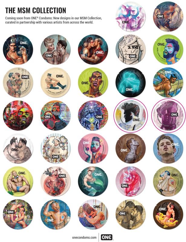 Банка презервативов ONE Classic Select MSM Collection, 100 шт вид 3