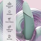 Бесконтактный вакуумный стимулятор Womanizer Next Sage, зеленый вид 9