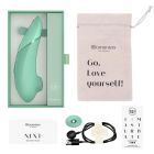Бесконтактный вакуумный стимулятор Womanizer Next Sage, зеленый вид 15