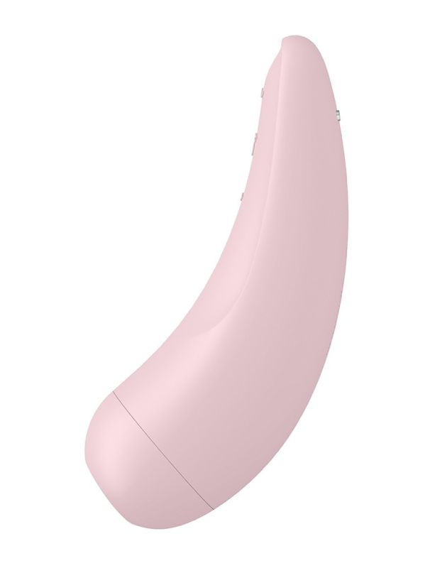 Безконтактний смарт стимулятор клітора SATISFYER CURVY2+ рожевий вид 6