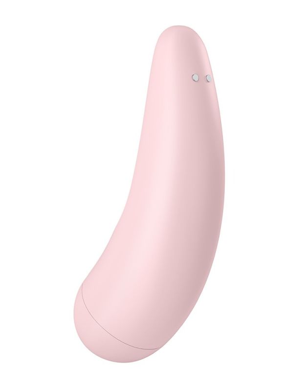 Бесконтактный смарт стимулятор клитора SATISFYER CURVY2+ розовый вид 5