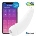Бесконтактный вакуумный смарт-стимулятор клитора Satisfyer Curvy 2+ белый