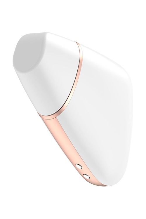 Безконтактний смарт-стимулятор клітора Satisfyer Love Triangle білий вид 3