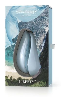 Безконтактний стимулятор клітора Womanizer Liberty Powder Blue