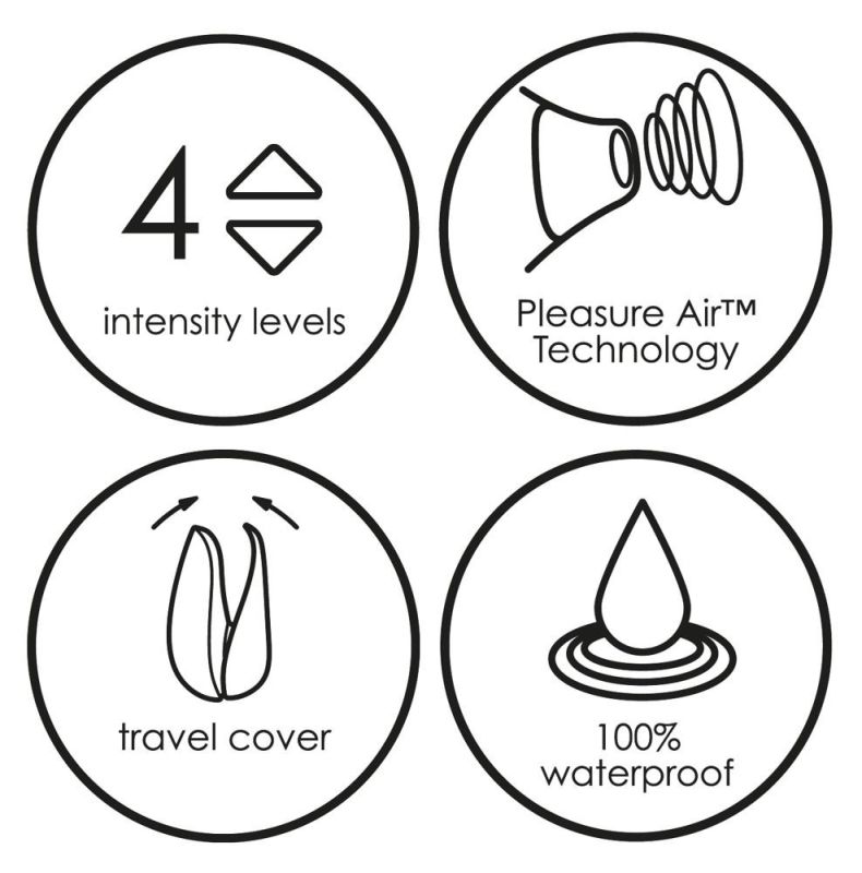 Безконтактний стимулятор клітора Womanizer Liberty Red Wine вид 10