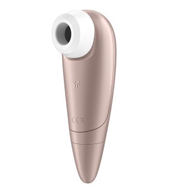 Бесконтактный вибромассажер SATISFYER Number One, розовый перламутр