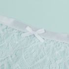 Сексуальні стрейч-трусики Star Night з поясом для панчох, білий вид 7