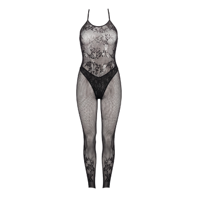 Боді та легінси Sheer Secret Garden 2-piece Bodysuit and Leggings Black One Size