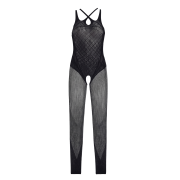 Бодістокінг з інтимним доступом Sheer Fantasy Geometric Knit Bodystocking One Size