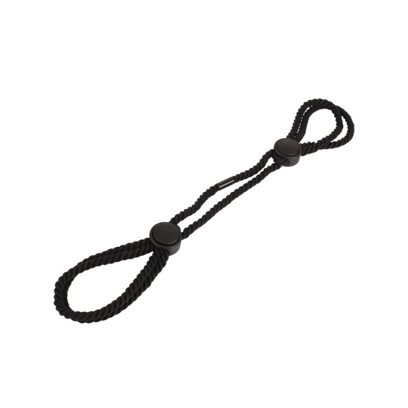 Бондаж-манжеты Chisa BEHAVE! Luxury Fetish черные вид 5