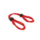 Бондаж-манжеты Chisa BEHAVE! Luxury Fetish красные вид 3