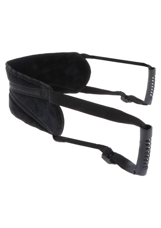Бондаж Taboom Luxury Bondage Essentials Doggy Style Strap для позицій "по собачому" чорний вид 6