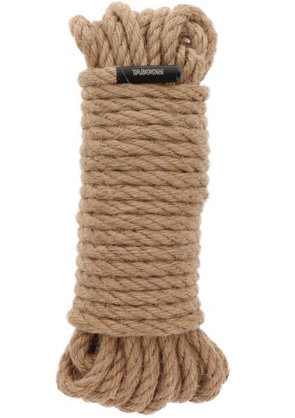 Бондажная веревка Hemp Rope 10 Meter 7 mm Taboom вид 8