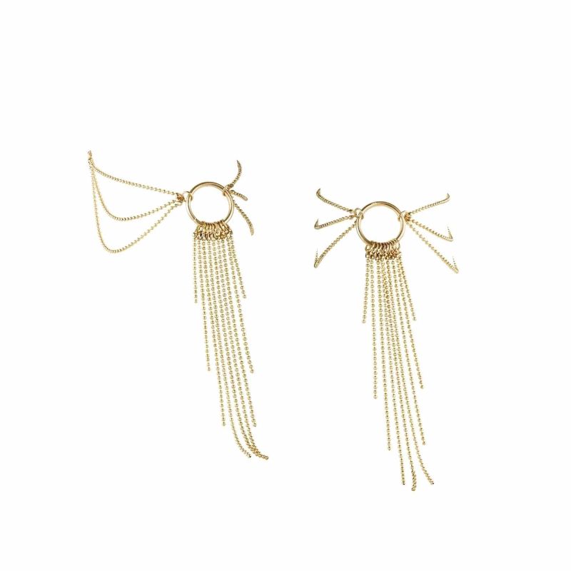 Браслети для ніг Bijoux Indiscrets Magnifique Feet Chain - Gold вид 6