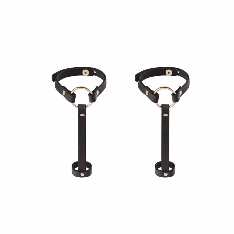 Браслети на зап'ястя та палець MAZE Bijoux Indiscrets чорні, OS вид 7