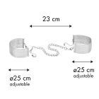 Браслеты-наручники Bijoux Indiscrets серебристые, OS вид 17