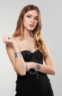 Браслети-наручники Bijoux Indiscrets срібні, OS вид 2