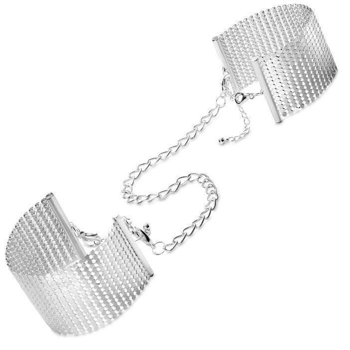 Браслети-наручники Bijoux Indiscrets срібні, OS вид 9