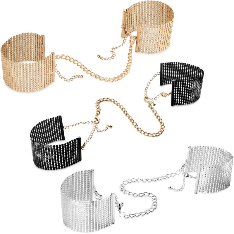 Браслети-наручники Bijoux Indiscrets срібні, OS вид 18