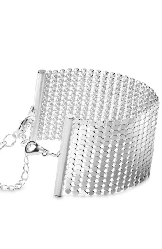 Браслети-наручники Bijoux Indiscrets срібні, OS вид 11