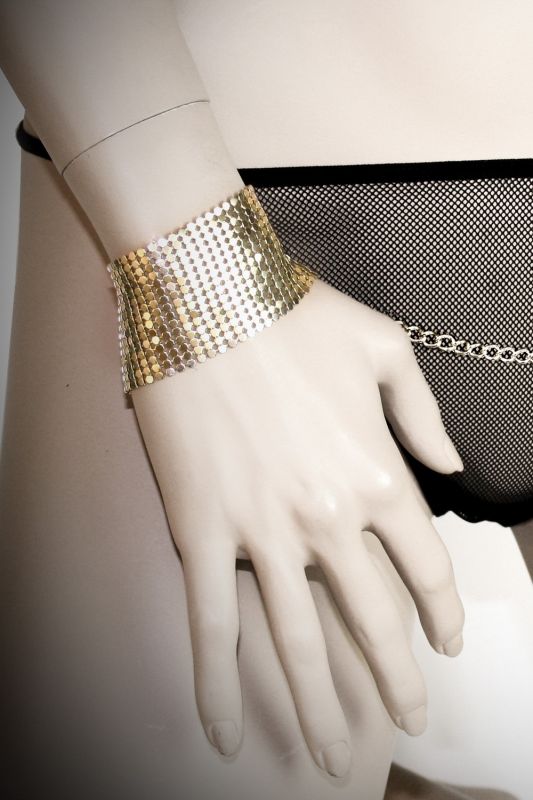 Браслети-наручники Bijoux Indiscrets золоті, OS вид 5